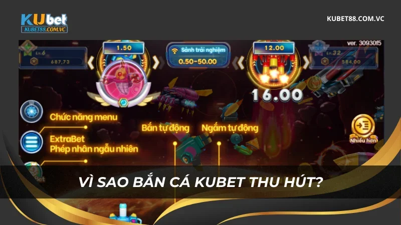 Vì sao sảnh Bắn Cá Kubet thu hút?